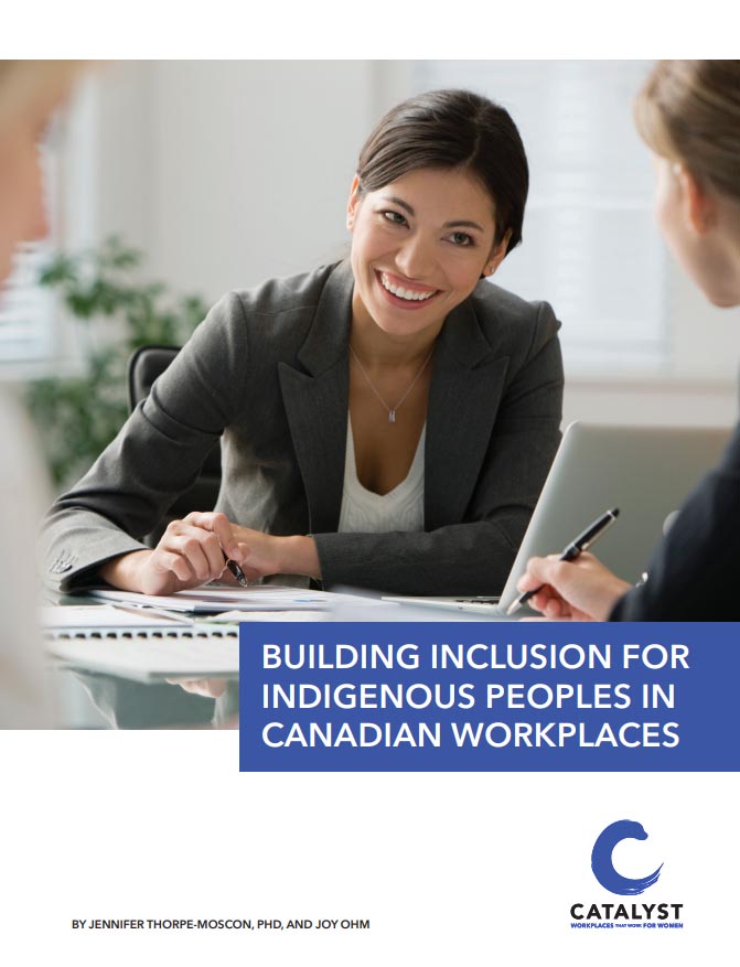Building Inclusion for Indigenous Peoples in Canadian Workplaces
