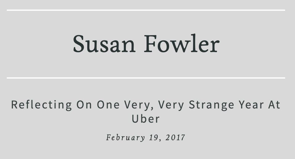 Reflecting On One Very, Very Strange Year At Uber